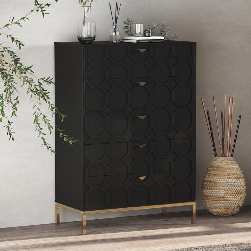 Bailes Accent Chest, Black