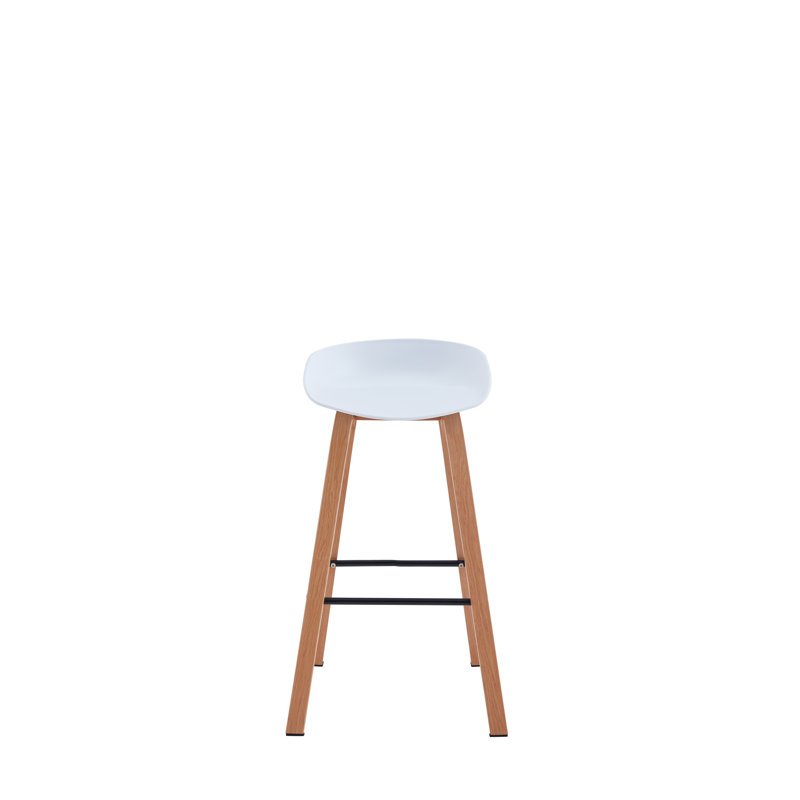 Tabouret de comptoir Willow, Blanc