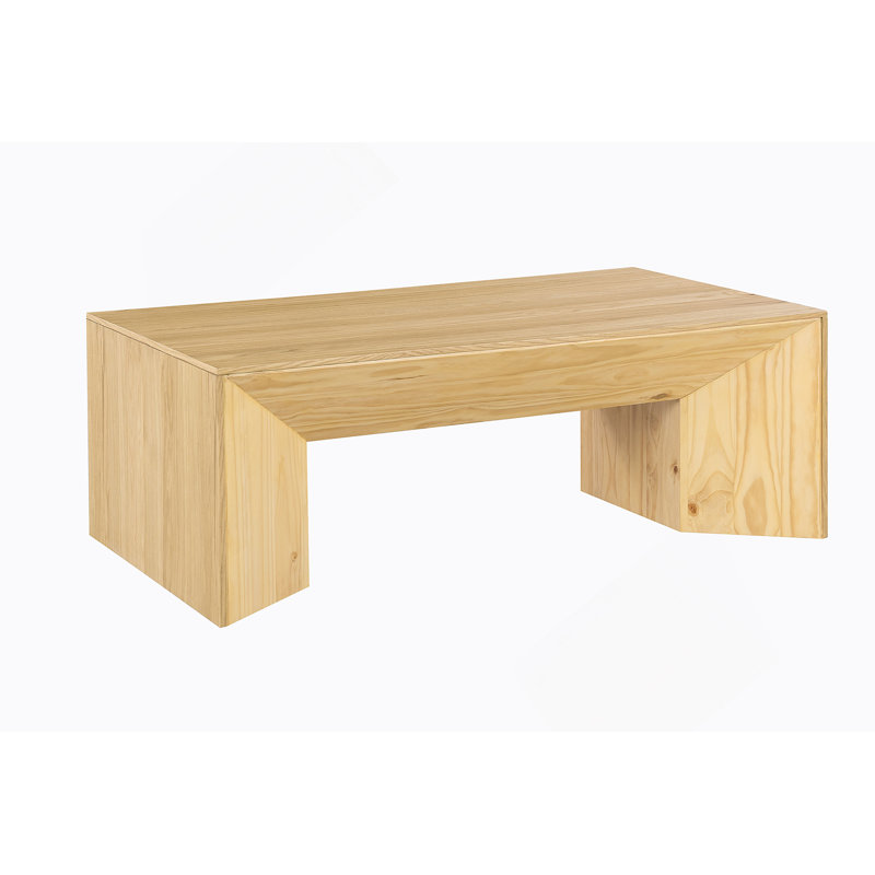 Table basse Harold en chêne naturel