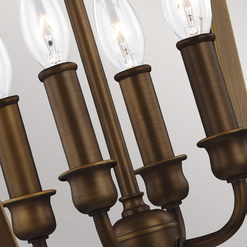 Varnum 4 - Light Brass Lantern Pendant