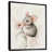 Black Floater Framed