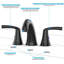 Robinets de salle de bain pour lavabo 3 trous-93018760