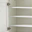 Armoire de rangement pour chaussures multifonctionnelle avec banc et compartiment de rangement 7 + 3, panneau de couches réglable
, Banc à chaussures avec coussin pour l'entrée, étagère à chaussures autoportante pour vestibule, couloir-554953664-554953667