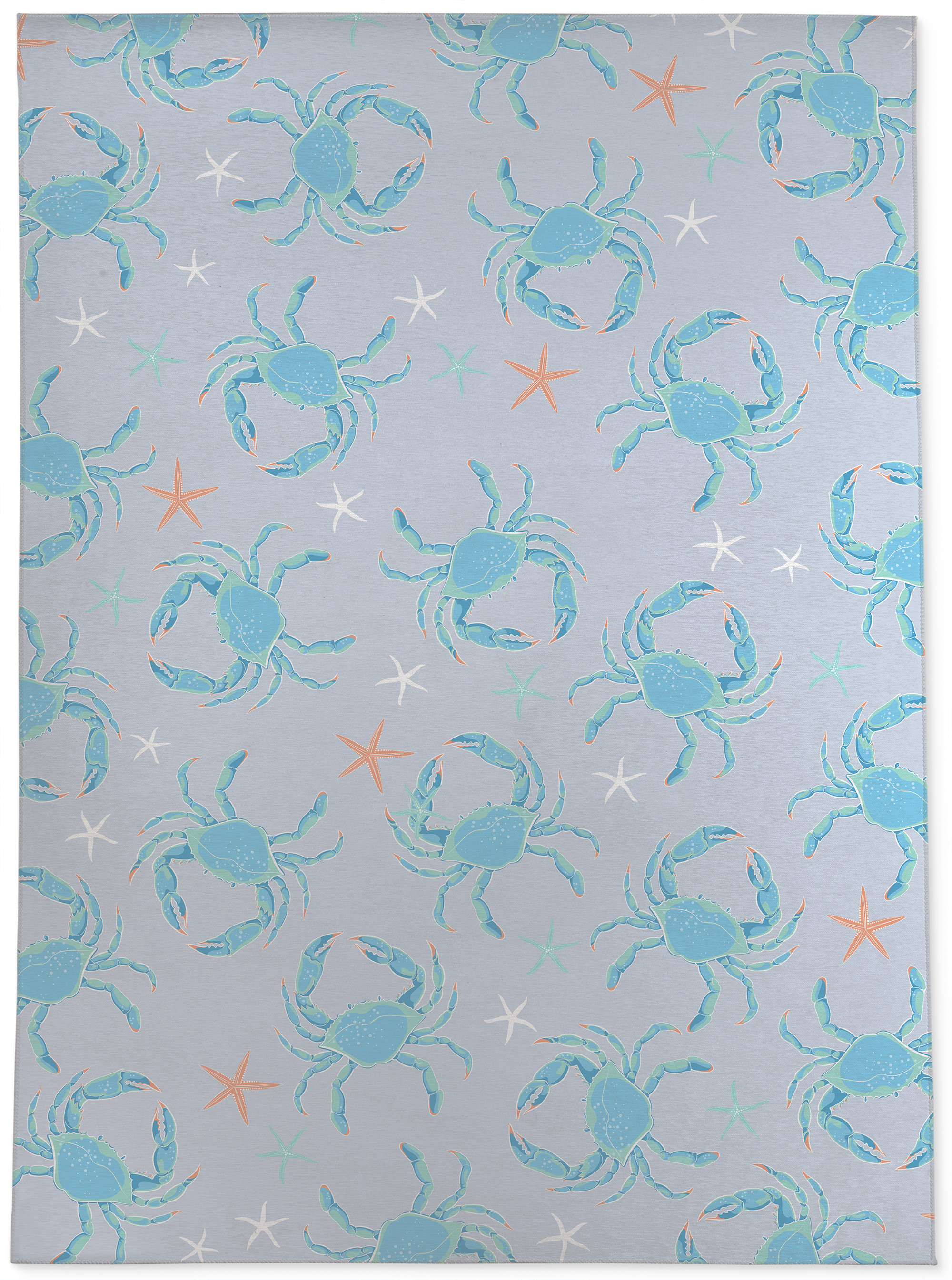 KAVKA DESIGNS JUST CRABBY SKY Outdoor Rug By Kavka Designs | Wayfair