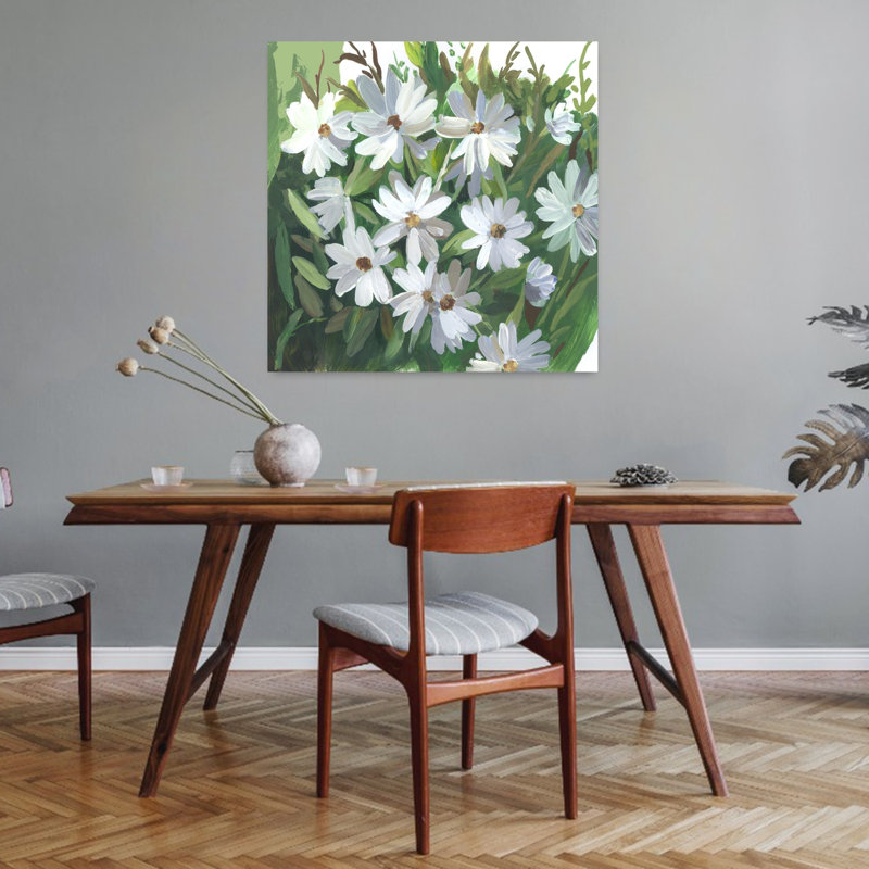 Daisy Field 1 Piece Wrapped Canvas Wall Art, 81.28cm H x 81.28cm W