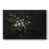 Toile avec cadre flottant noir