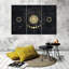 " Sun Moon Stars Multi Piece Canvas Print " by Luna Lyric 3 - Pieces-1027307075