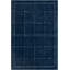 Tapis bleu marine touffeté à la main Mallory-504988667