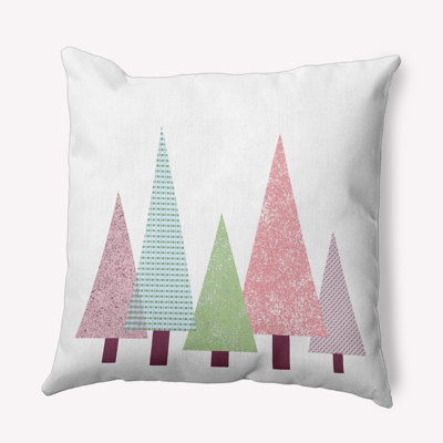 Patchwork Outdoor Reversible Throw Pillow