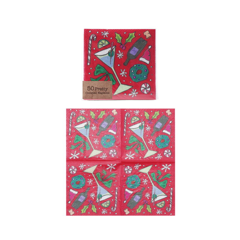 Serviettes de table Holiday