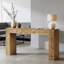 Table d'appoint en bois, table de couloir au design minimaliste, console