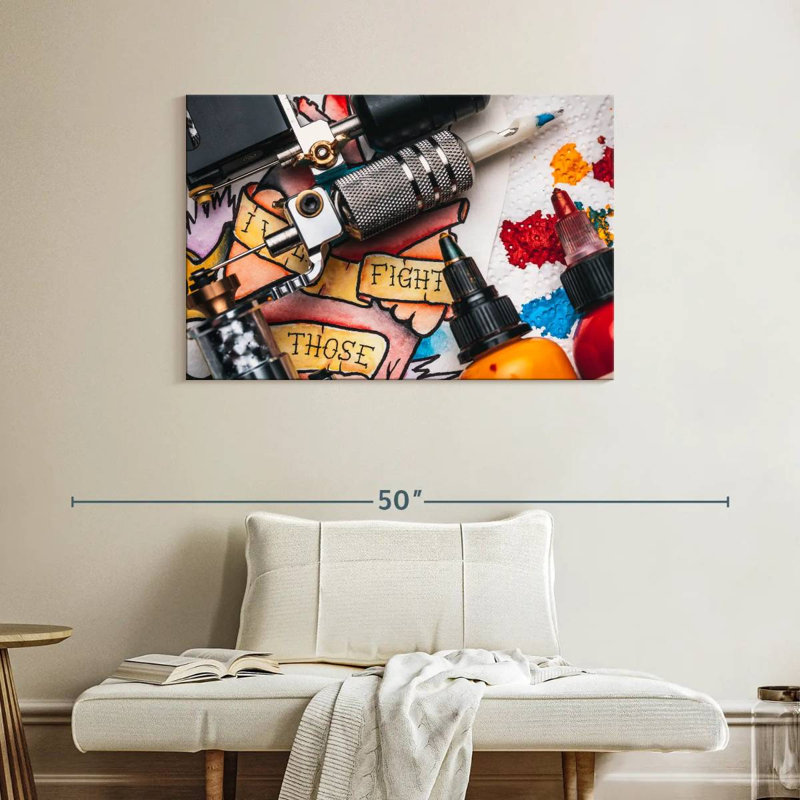 Fournitures pour tatouer Senne, H 26 po x l 39 po