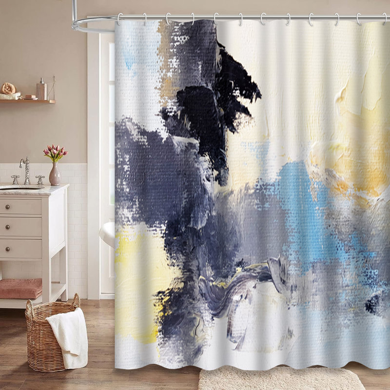 Rideau de douche Pastel, L 72 po x l 78 po