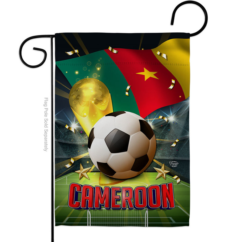 Janeann Double Sided Polyester Garden Flag, 18.5" H x 13" W
