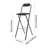 Portable Folding Bar Stool With Backrest Tall Bar Stools (1 Pcs, 27.56Inch)-573873523