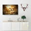 Golden Mountain Valley - Wrapped Canvas Painting-55365952
