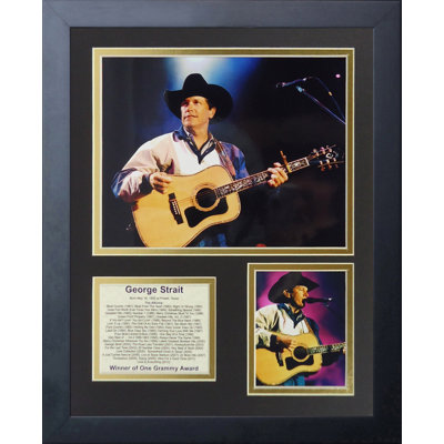 George Strait Framed Memorabilia