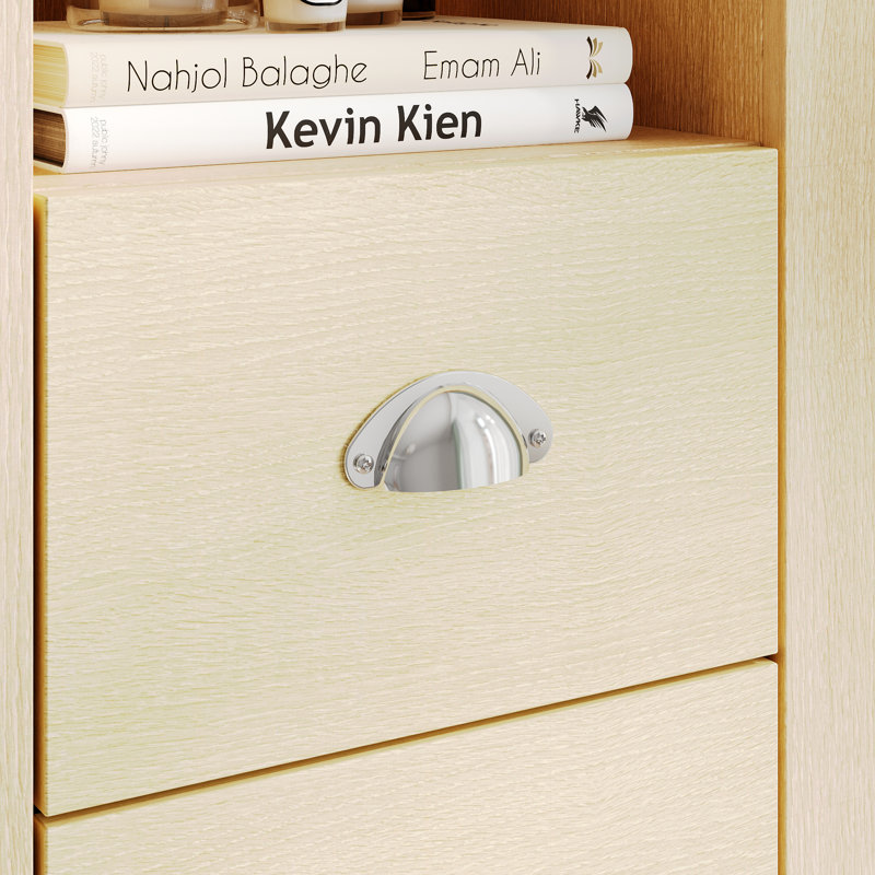 Rotating Wardrobe With Large Mirror, 360-Degree Swivel
