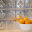 Ensemble de dosseret décoratif en vinyle FASÄDE Fleur de Lis 15 pieds carrés-49434300