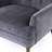 Ailis 30.75" Wide Tufted Polyester Wingback Chair