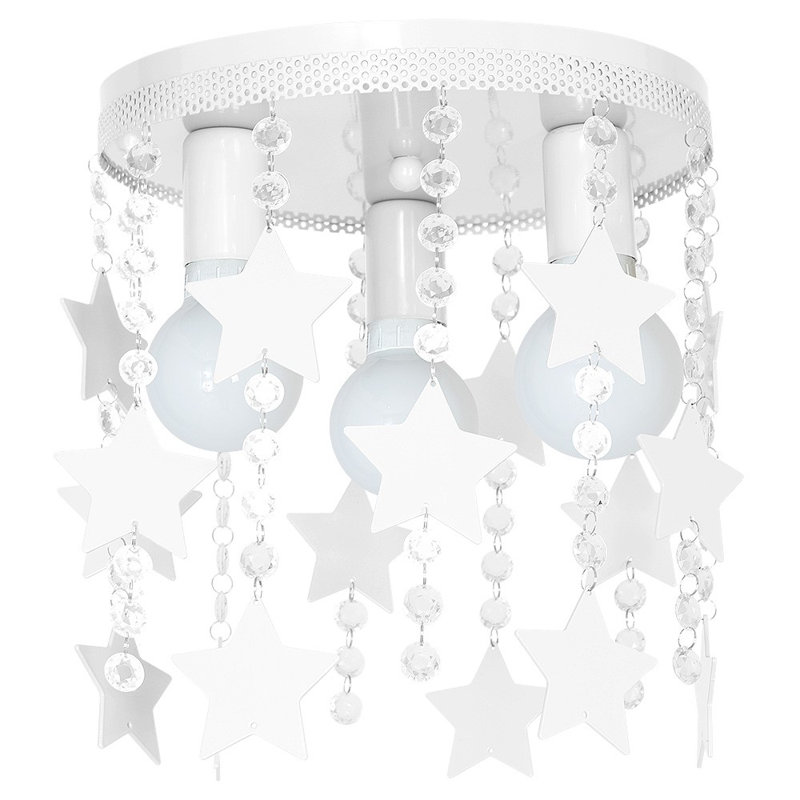 Kamena Flush Mount, White