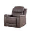 Fauteuil inclinable en similicuir 37 po Emony-161657609