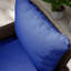 Coussin et coussin d'extérieur bleu marine, 4 places, pour relaxer confortablement