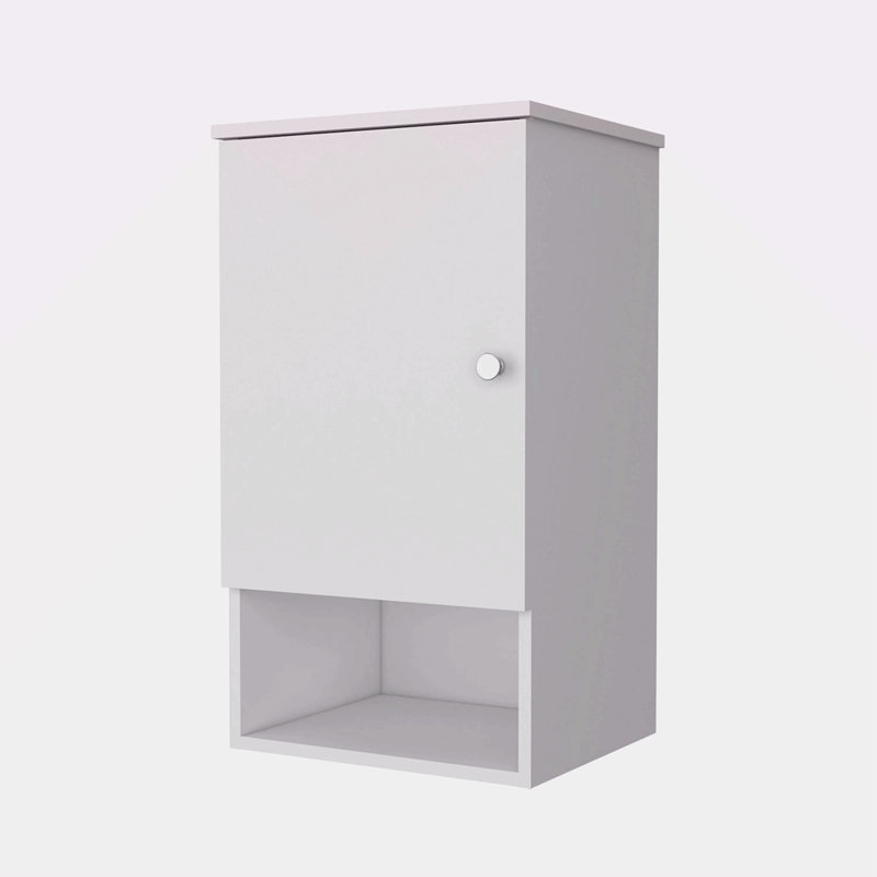 Pharmacie avec une porte, Blanc