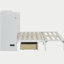 Lit double mural avec grand tiroir, blanc-265288166-265288167