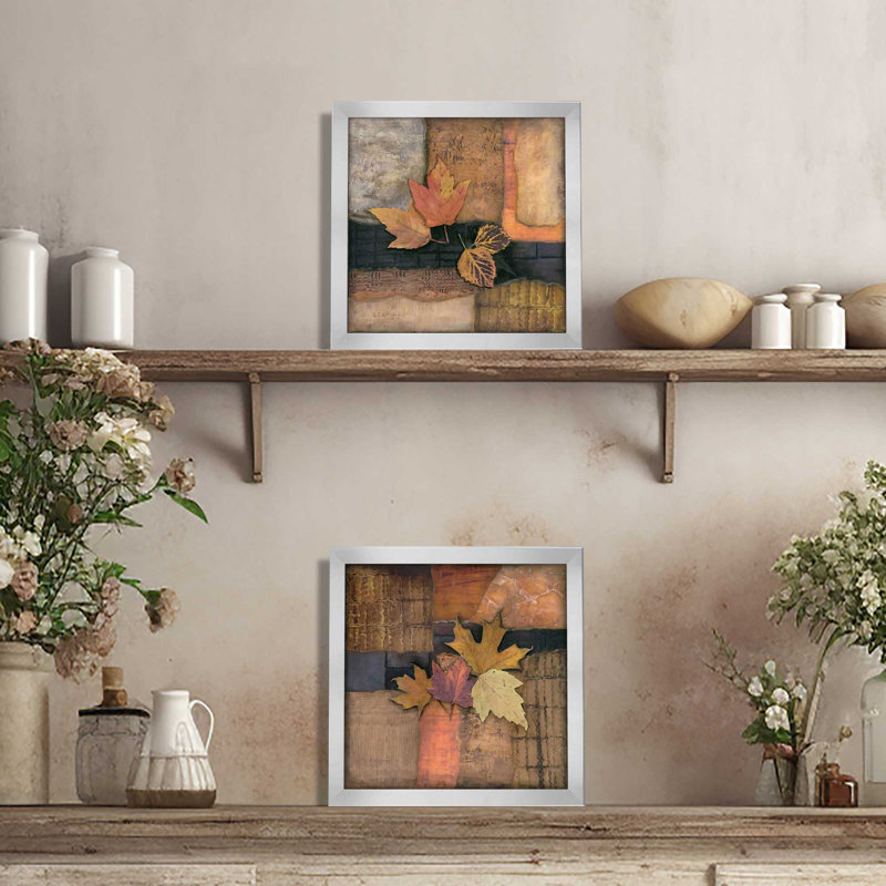 «Autumn Memories», ensemble de papiers encadrés