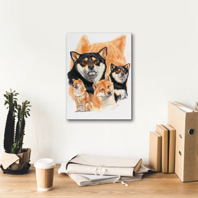 «Shiba Inv + Ghost» par Barbara Keith