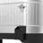 Permasteel 120-Qt Large Outdoor Cooler Cart on Wheels, Rolling Patio Cooler with Dividers for Separate Compartments-103591267