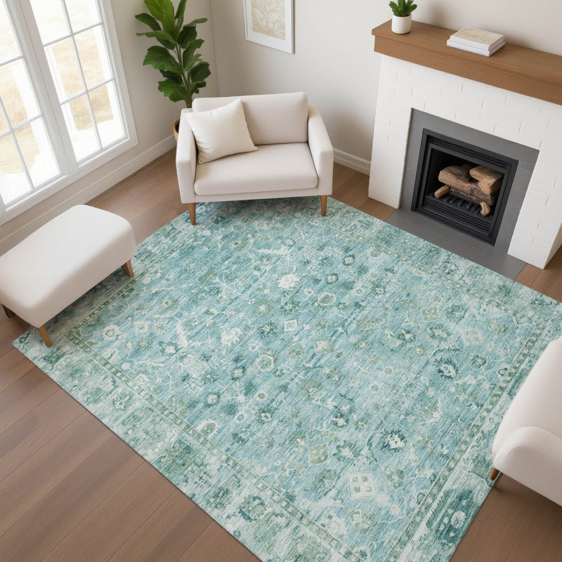 Tapis de qualité supérieure lavable à la machine Maag AMF1772 Global, Rectangulaire 8 pi x 10 pi