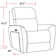 Chayah 37" Upholstered Power Glider Swivel Recliner with Adjustable Headrest Powered By Freemotion Two Pack