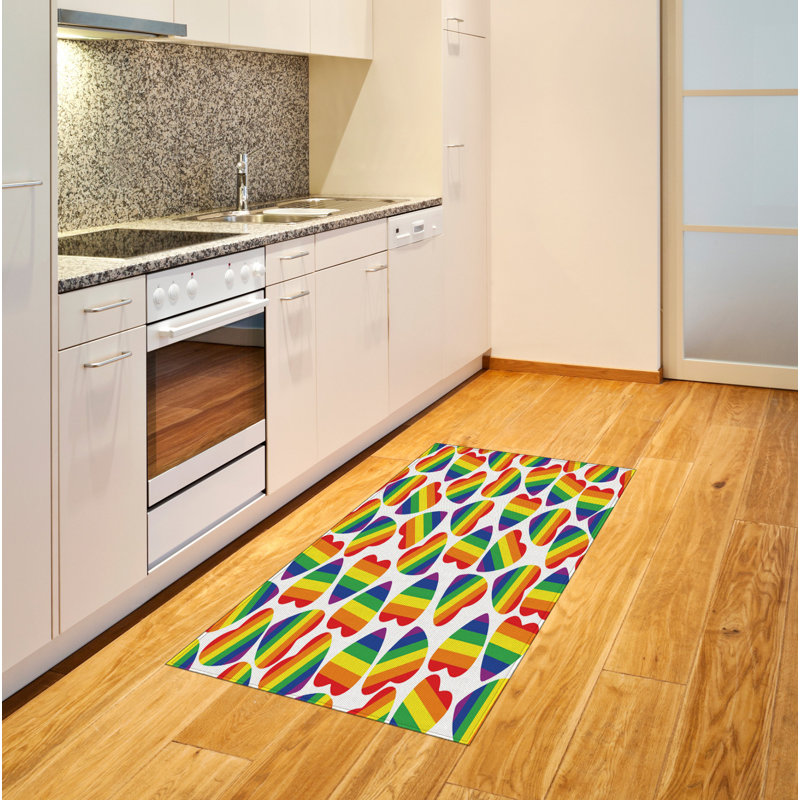 Tapis décoratif Pride, Rectangle 2 pi 7 po x 5 pi