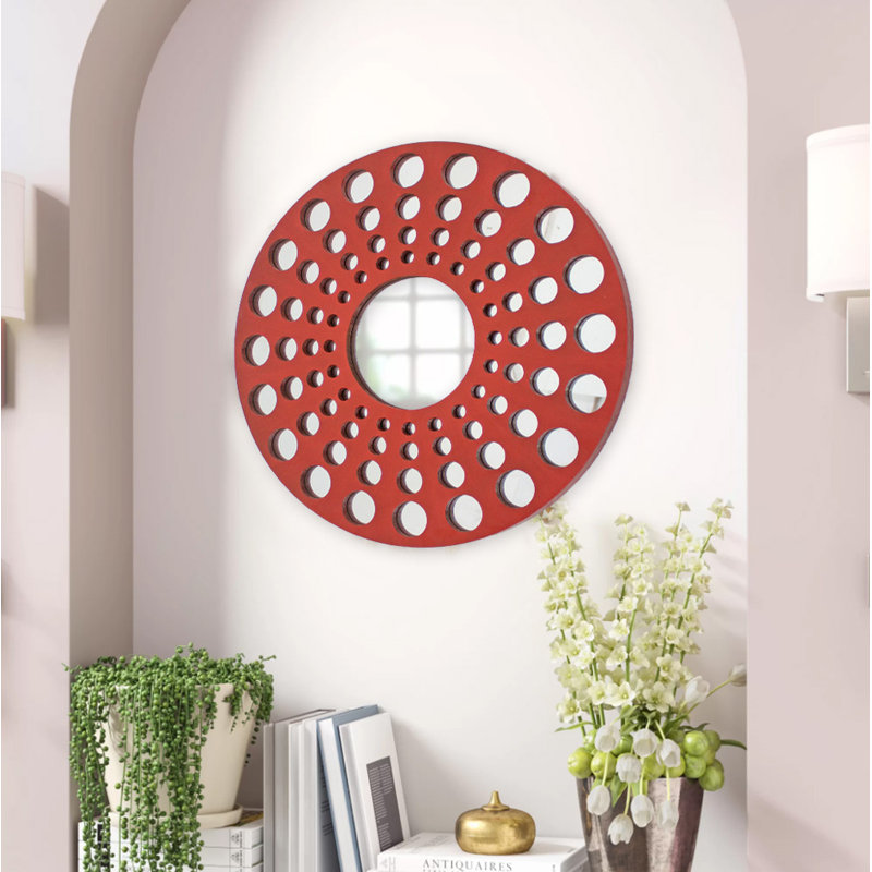 Van Nest Wood Wall Mirror