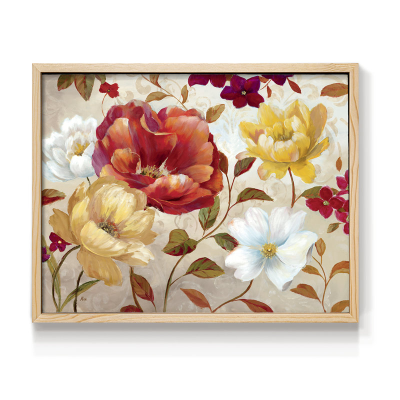 Cottage Cottage - Reproduction encadrée - Restickable, Naturel, H 16 po x l 20 po