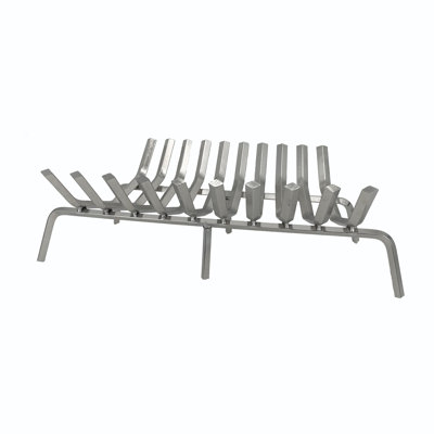 Grille de foyer en acier inoxydable