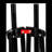 3 Piece Patio Bar Set (Black)