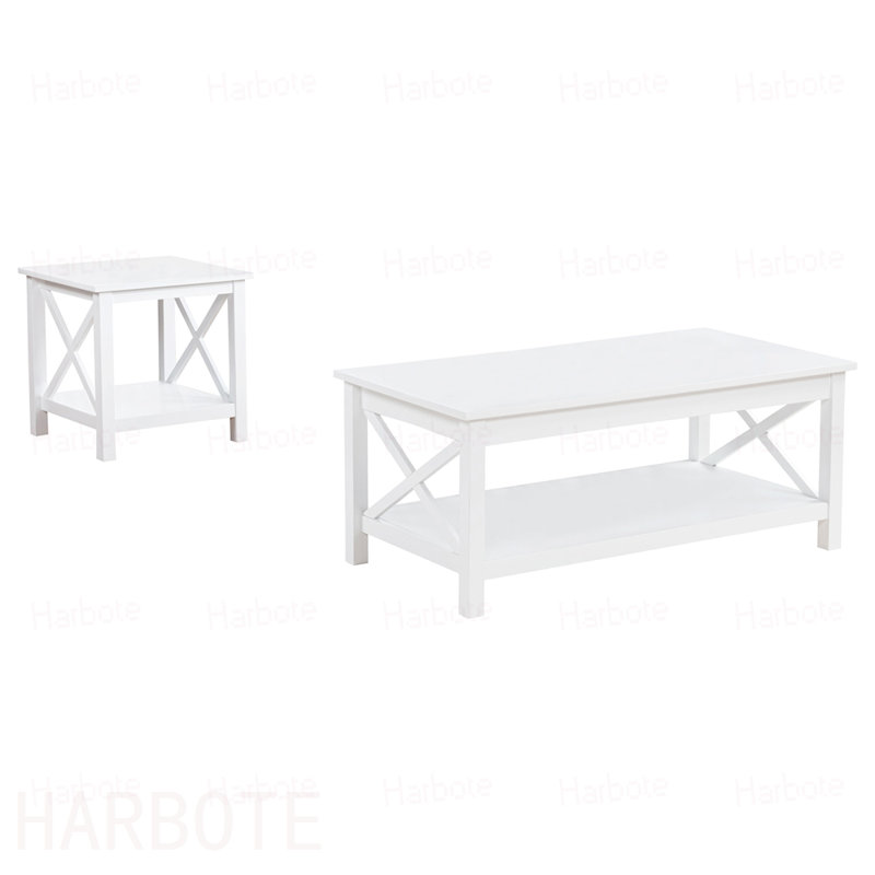 Ensemble de tables basses 2 pièces Slater