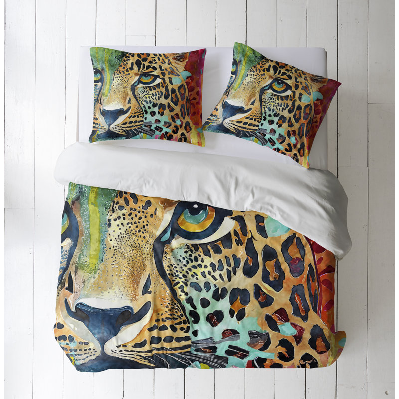 Modern & Contemporary Duvet Cover, King Duvet Cover + 2 King Shams