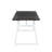 Avenell Solid Wood Top Metal Base Dining Table-1412786268