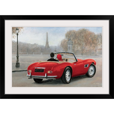 Akyria " A Ride In Paris III Red Car "