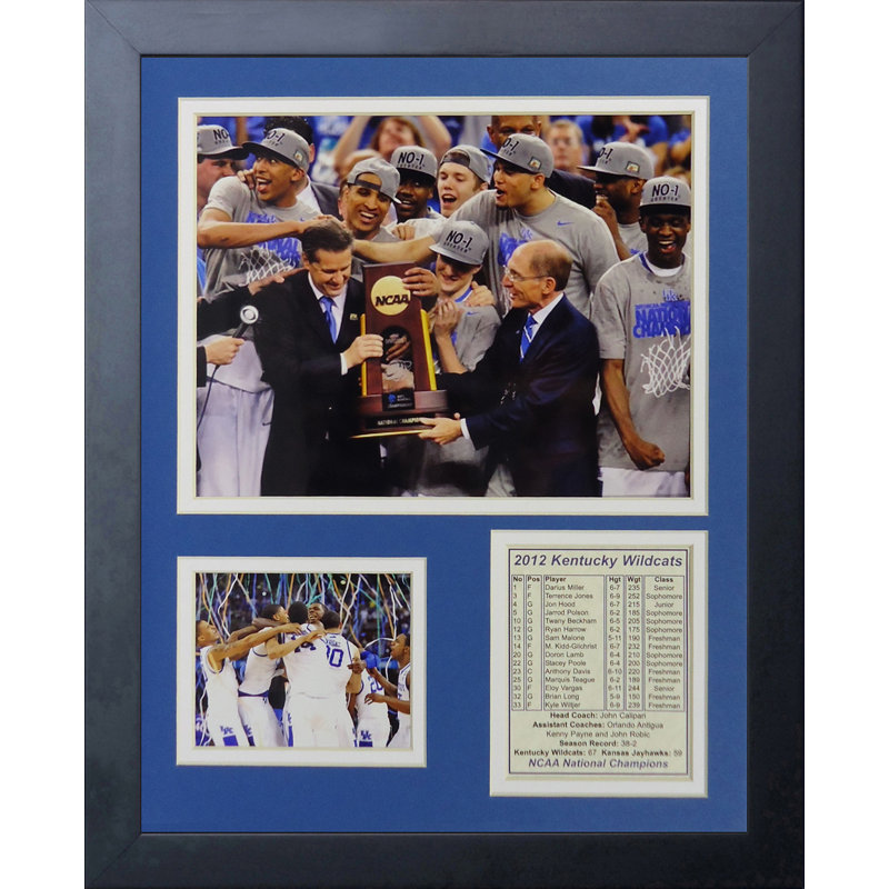 2012 wildcats de kentucky-estrade, reproduction de photo encadrée