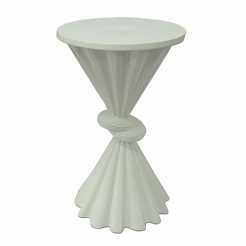 Table de bout Frederika, Blanc