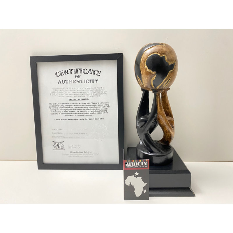 Multicultural Unity Globe Recognition Award/Gift - Making A Big Impact