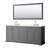 Avery 80'' Double Bathroom Vanity with Quartz Top with Mirror-92726020-97857676-92726019