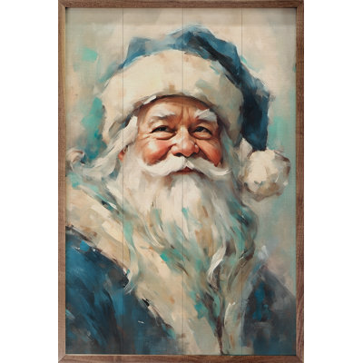 «Blue Santa Portrait»