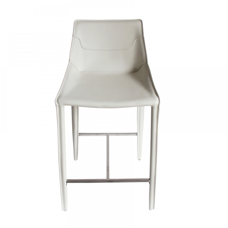 Tabouret de comptoir de 26 po Kenyae, Ivoire