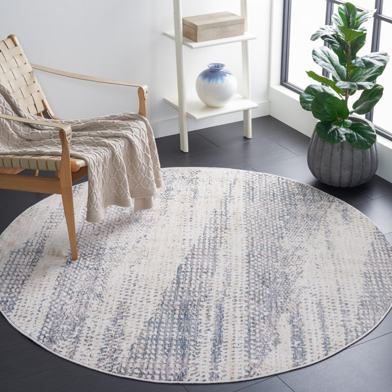 Olympia Performance Abstract Rug, Round 6'